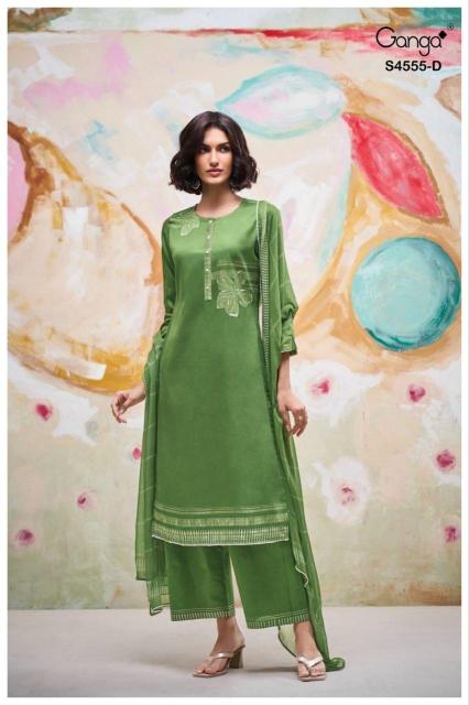 Ganga gireya 4555 wholesale dress materials online shopping cash on delivery  - wholesale export
